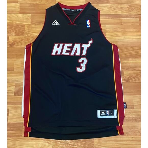 Adidas Miami Heat Wade Jersey‎ - Picture 1 of 4
